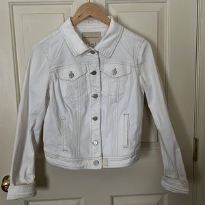 White Jean Jacket